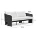 Alexa 80" Rattan Performance Fabric Outdoor Sofa - Dream Home Furniture & Mattress (Waite Park, MN)