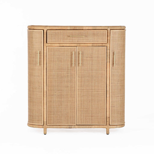 Tarot Natural Rattan Bar Cabinet - Dream Home Furniture & Mattress (Waite Park, MN)