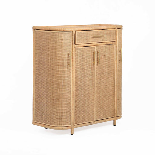 Tarot Natural Rattan Bar Cabinet - Dream Home Furniture & Mattress (Waite Park, MN)
