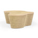 Slab 60" Natural Seagrass Coffee Table - Dream Home Furniture & Mattress (Waite Park, MN)