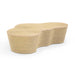 Slab 60" Natural Seagrass Coffee Table - Dream Home Furniture & Mattress (Waite Park, MN)