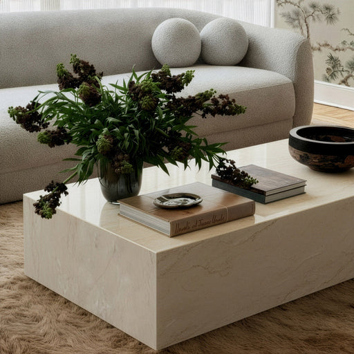 Romy 47" Rectangular Coffee Table - Dream Home Furniture & Mattress (Waite Park, MN)