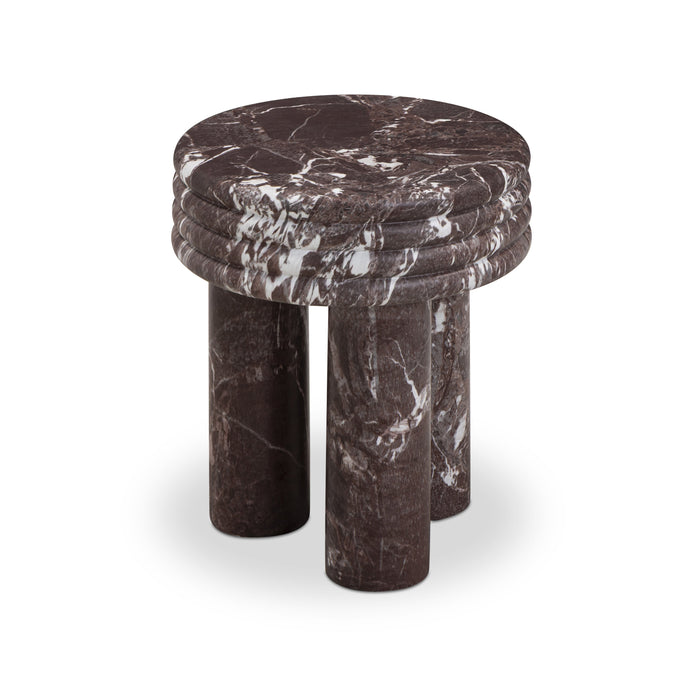 Delta Concrete Indoor/Outdoor Round Side Table