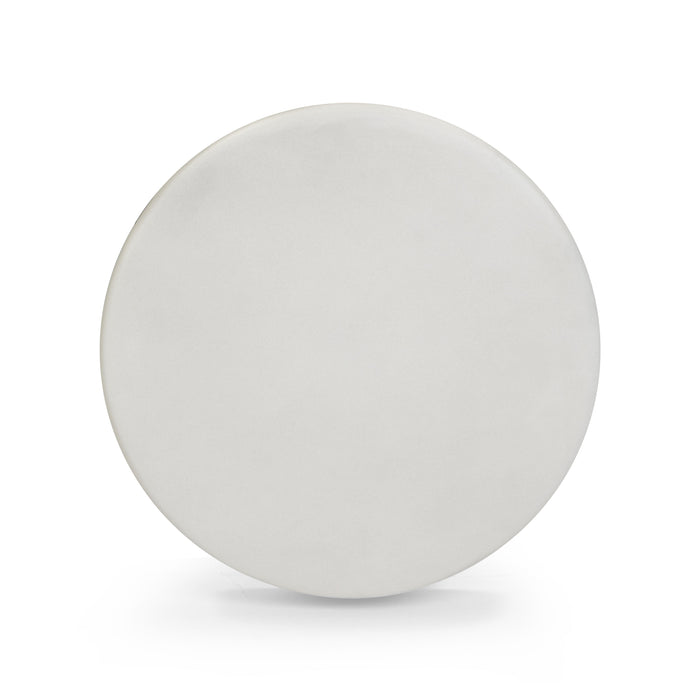 Hessa Indoor/Outdoor Concrete Chiseled Side Table