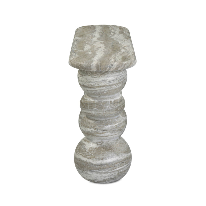 Hyre 59" Faux Stone Indoor/Outdoor Concrete Console Table - Dream Home Furniture & Mattress (Waite Park, MN)