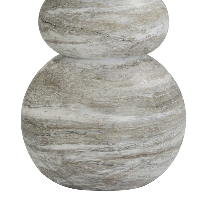 Hyre 59" Faux Stone Indoor/Outdoor Concrete Console Table - Dream Home Furniture & Mattress (Waite Park, MN)