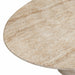 Sonia 51" Faux Travertine Indoor/Outdoor Concrete Coffee Table - Dream Home Furniture & Mattress (Waite Park, MN)