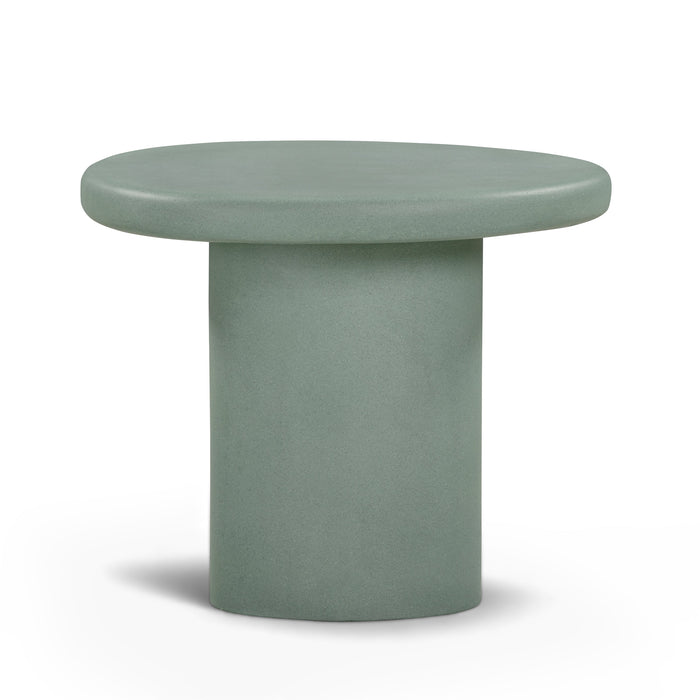 Jade Concrete Indoor/Outdoor Side Table - Dream Home Furniture & Mattress (Waite Park, MN)