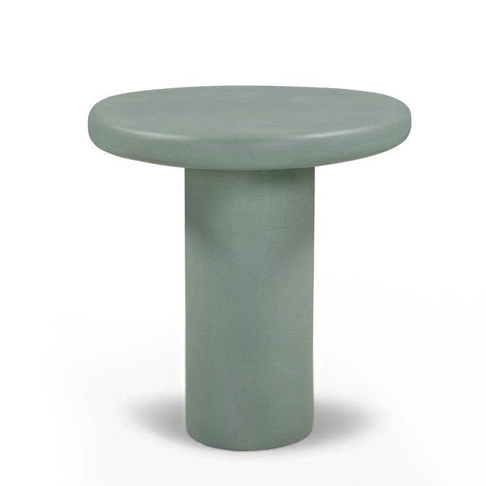 Jade Concrete Indoor/Outdoor Side Table - Dream Home Furniture & Mattress (Waite Park, MN)