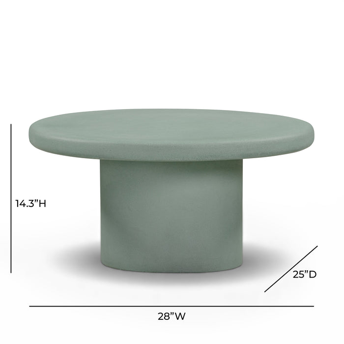 Jade Concrete Indoor/Outdoor Coffee Table (28"-34") - Dream Home Furniture & Mattress (Waite Park, MN)