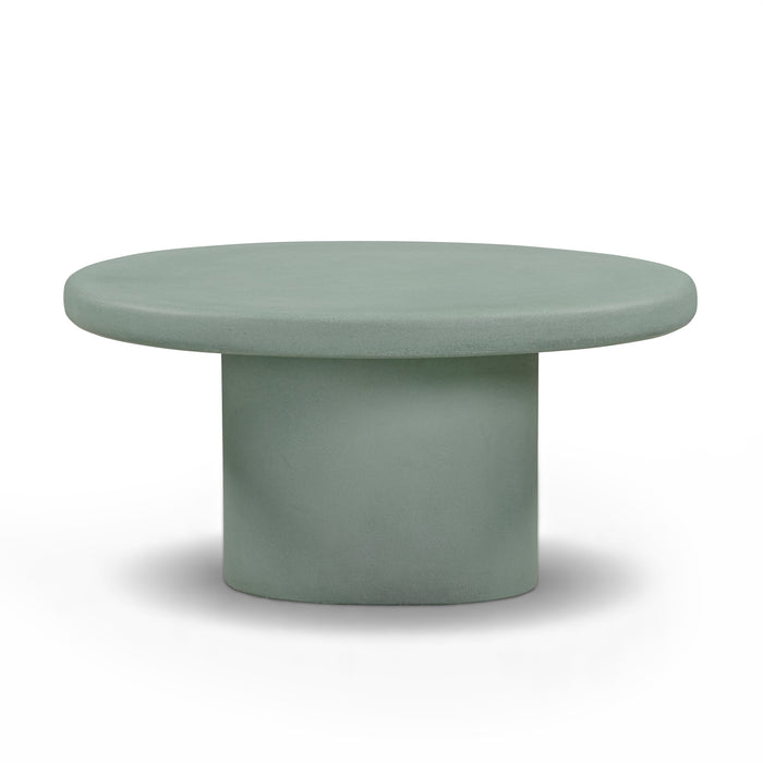 Jade Concrete Indoor/Outdoor Coffee Table (28"-34") - Dream Home Furniture & Mattress (Waite Park, MN)