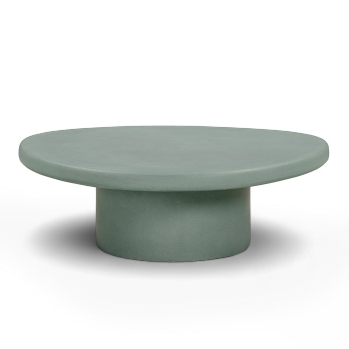 Jade Concrete Indoor/Outdoor Coffee Table (28"-34") - Dream Home Furniture & Mattress (Waite Park, MN)