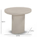 Jade Concrete Indoor/Outdoor Side Table - Dream Home Furniture & Mattress (Waite Park, MN)