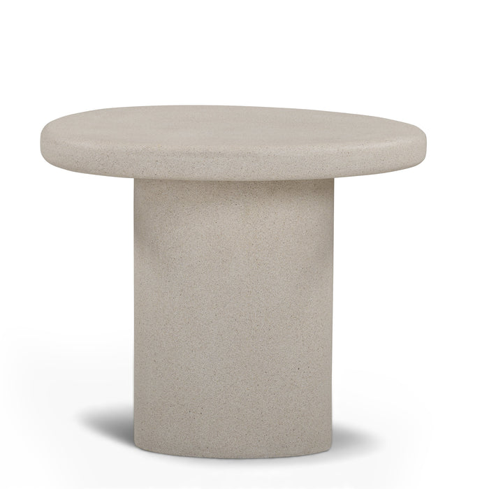 Jade Concrete Indoor/Outdoor Side Table - Dream Home Furniture & Mattress (Waite Park, MN)
