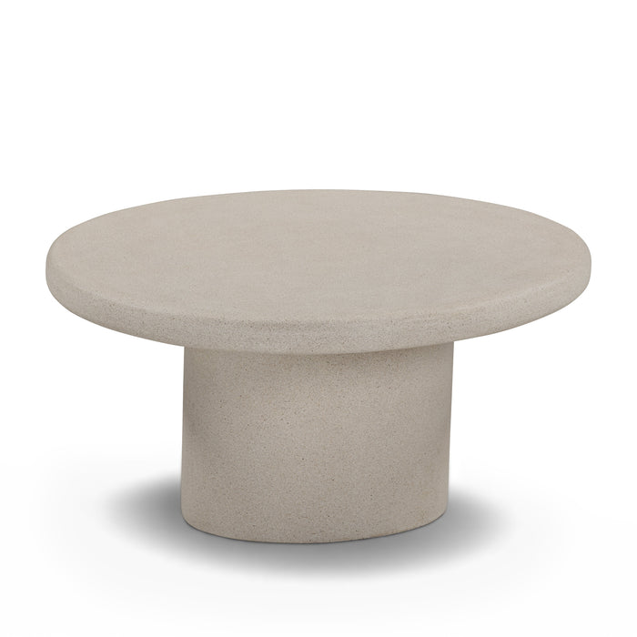 Jade Concrete Indoor/Outdoor Coffee Table (28"-34") - Dream Home Furniture & Mattress (Waite Park, MN)