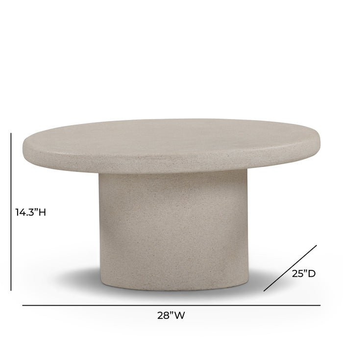 Jade Concrete Indoor/Outdoor Coffee Table (28"-34") - Dream Home Furniture & Mattress (Waite Park, MN)