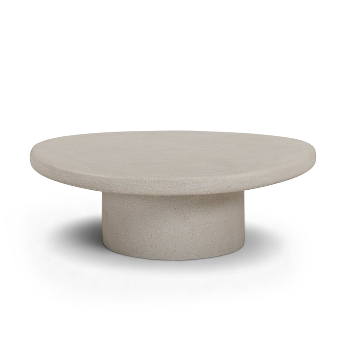 Jade Concrete Indoor/Outdoor Coffee Table (28"-34") - Dream Home Furniture & Mattress (Waite Park, MN)