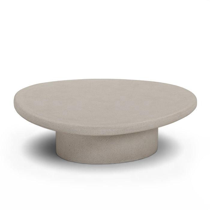 Jade Concrete Indoor/Outdoor Coffee Table (28"-34") - Dream Home Furniture & Mattress (Waite Park, MN)