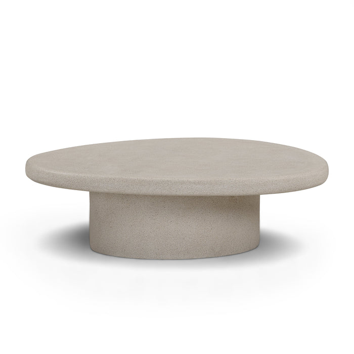Jade Concrete Indoor/Outdoor Coffee Table (28"-34") - Dream Home Furniture & Mattress (Waite Park, MN)