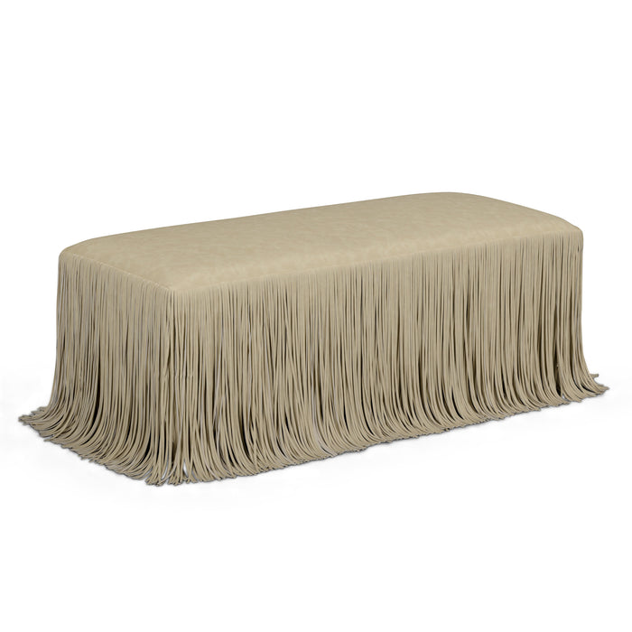 Shag Me 50" Performance Vegan Leather Bench - Dream Home Furniture & Mattress (Waite Park, MN)