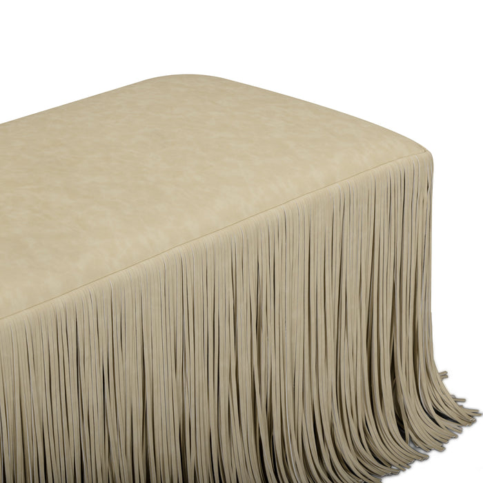Shag Me 50" Performance Vegan Leather Bench - Dream Home Furniture & Mattress (Waite Park, MN)