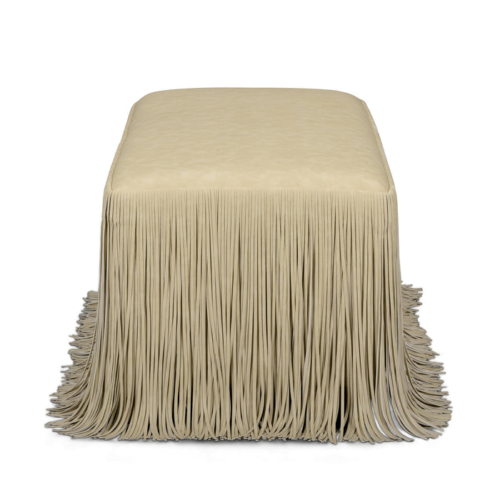 Shag Me 50" Performance Vegan Leather Bench - Dream Home Furniture & Mattress (Waite Park, MN)