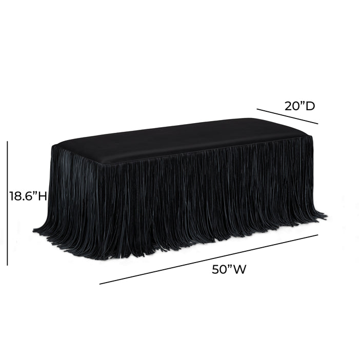 Shag Me 50" Performance Vegan Leather Bench - Dream Home Furniture & Mattress (Waite Park, MN)