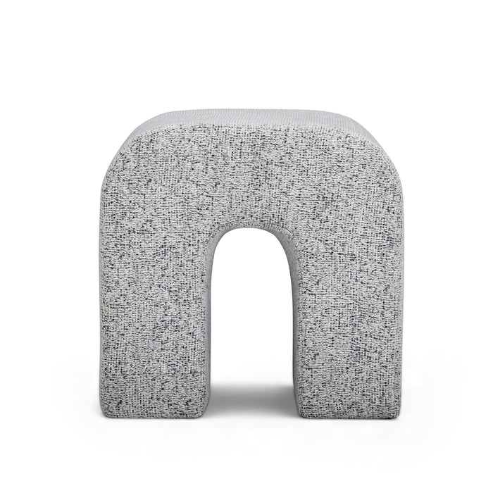 Desi Woven Performance Fabric Ottoman