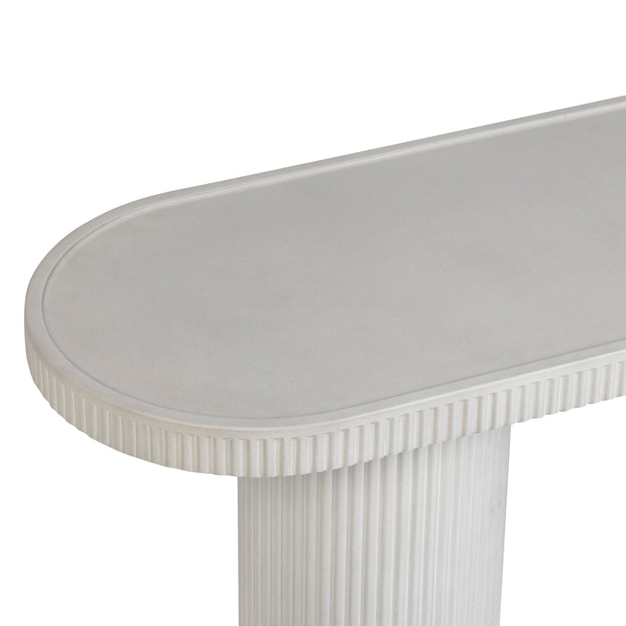 Darcy 59" Concrete Indoor/Outdoor Console Table