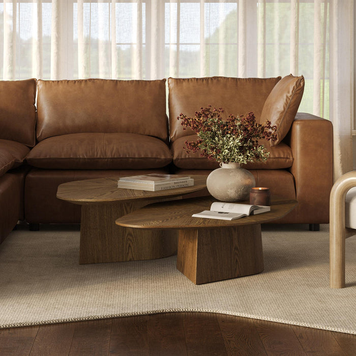 Roche 2-Piece Ash Nesting Coffee Table Set - Dream Home Furniture & Mattress (Waite Park, MN)