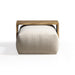 Spencer 54" Performance Basketweave Ottoman with Bridge Table - Dream Home Furniture & Mattress (Waite Park, MN)