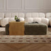 Spencer 54" Performance Basketweave Ottoman with Bridge Table - Dream Home Furniture & Mattress (Waite Park, MN)