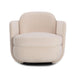 Wolfie Performance Velvet Swivel Accent Chair - Dream Home Furniture & Mattress (Waite Park, MN)