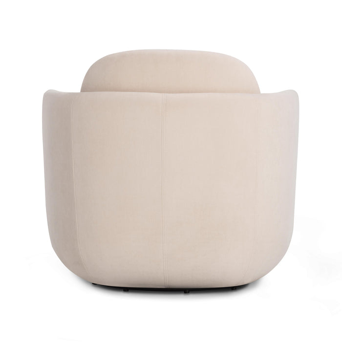 Wolfie Performance Velvet Swivel Accent Chair - Dream Home Furniture & Mattress (Waite Park, MN)