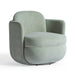 Wolfie Performance Velvet Swivel Accent Chair - Dream Home Furniture & Mattress (Waite Park, MN)