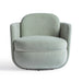 Wolfie Performance Velvet Swivel Accent Chair - Dream Home Furniture & Mattress (Waite Park, MN)