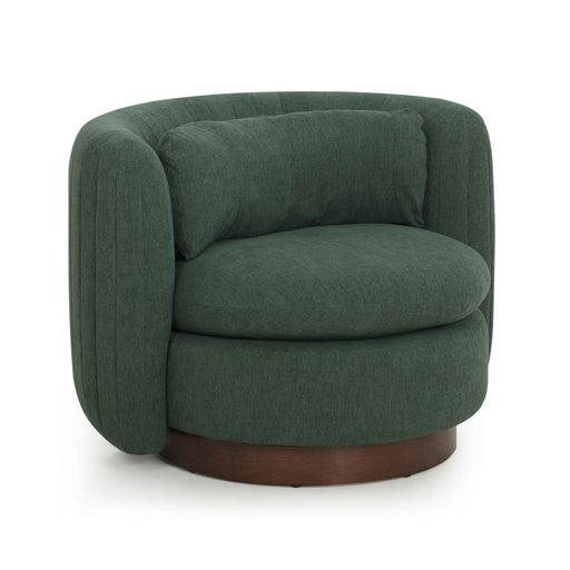 Nura Contract-Grade Chenille Swivel Accent Chair - Dream Home Furniture & Mattress (Waite Park, MN)