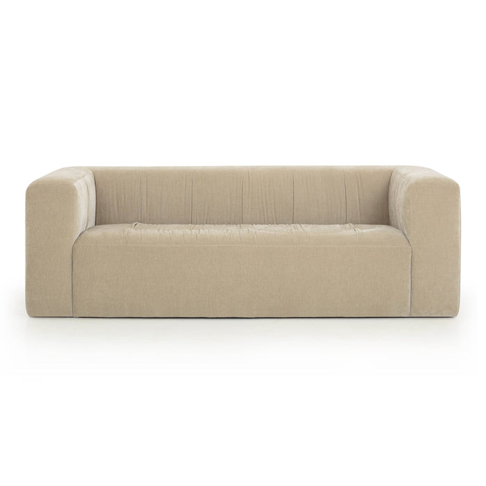 Alder 89" Upcycled Contract-Grade Chenille Sofa