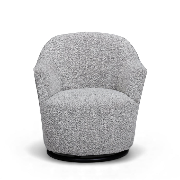 Skyla Performance Boucle Swivel Accent Chair