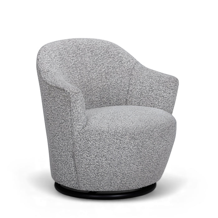 Skyla Performance Boucle Swivel Accent Chair