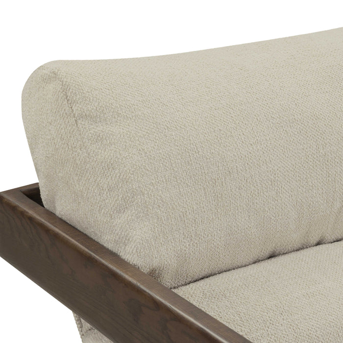 Palma Contract-Grade Textured Weave Fabric Accent Chair