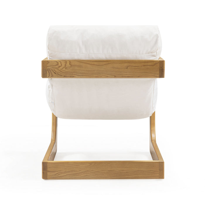 Palma Upcycled Performance Fabric Accent Chair