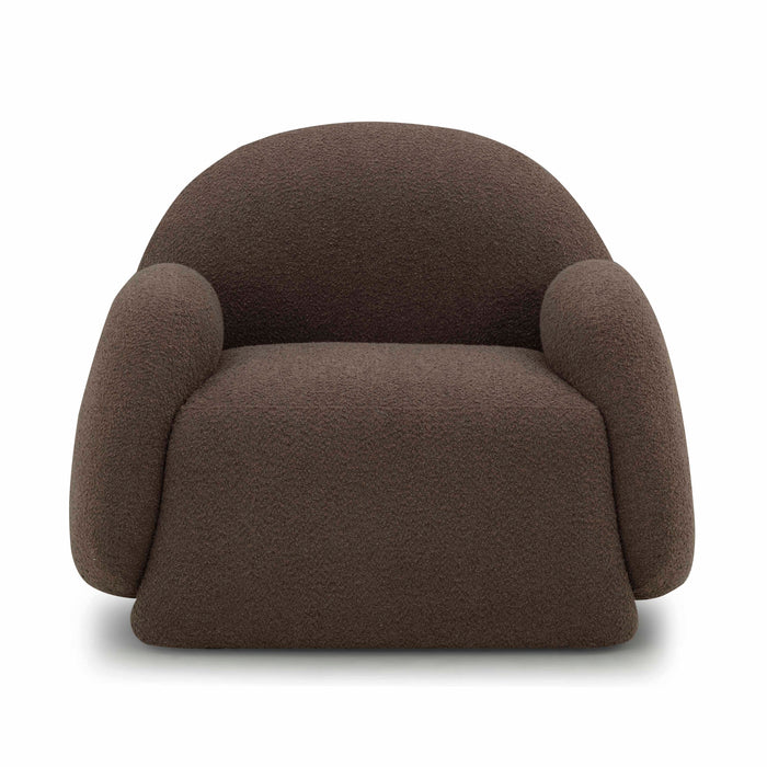 Marius Contract-Grade Boucle Accent Chair