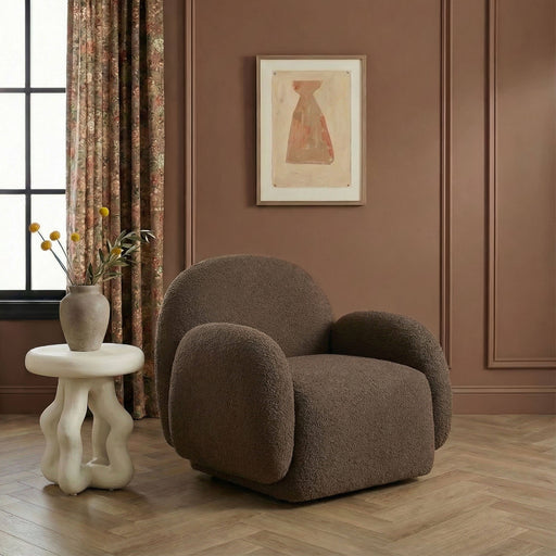 Marius Contract-Grade Boucle Accent Chair - Dream Home Furniture & Mattress (Waite Park, MN)