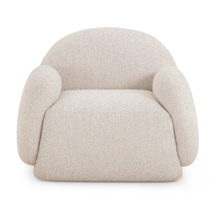 Marius Contract-Grade Boucle Accent Chair