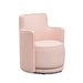 Passe Striped Linen Swivel Chair - Dream Home Furniture & Mattress (Waite Park, MN)