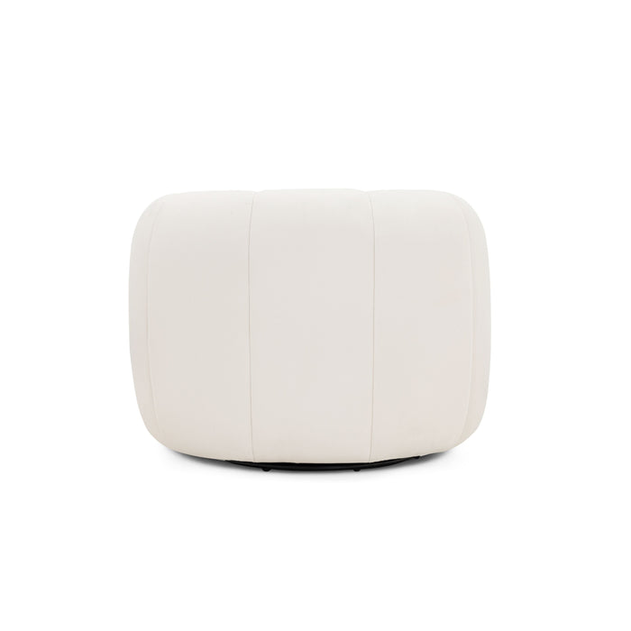 Jasmine Performance Velvet Swivel Accent Chair - Dream Home Furniture & Mattress (Waite Park, MN)