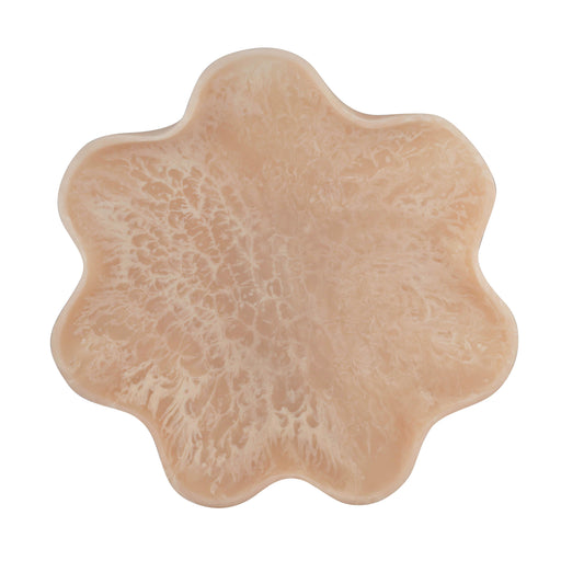 Mera Grapefruit Pink Resin Star Tray - Dream Home Furniture & Mattress (Waite Park, MN)