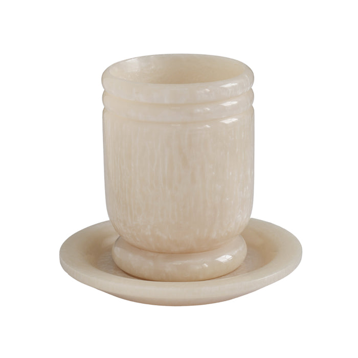 Channeled Swirl Resin Kiddush Cup - Dream Home Furniture & Mattress (Waite Park, MN)