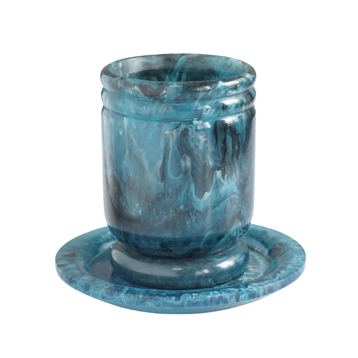 Channeled Swirl Resin Kiddush Cup - Dream Home Furniture & Mattress (Waite Park, MN)